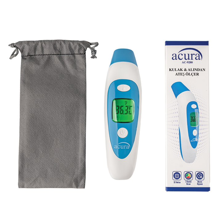 ACURA KULAK&ALINDAN ATEŞ ÖLÇER  AC-9280