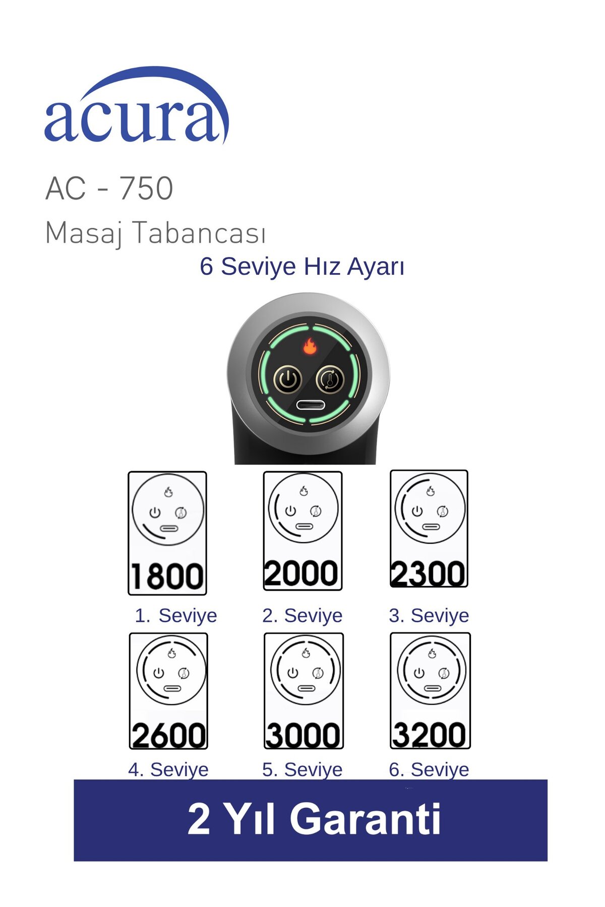 ACURA MASAJ TABANCASI AC-750